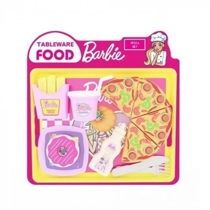 UÇAR BARBİE PİZZA SETLER 0158