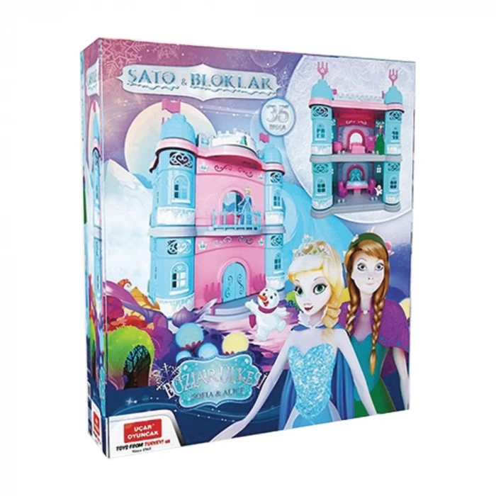 UÇAR BUZLAR ÜLKESİ ŞATO 35 PARÇA BLOK 0134