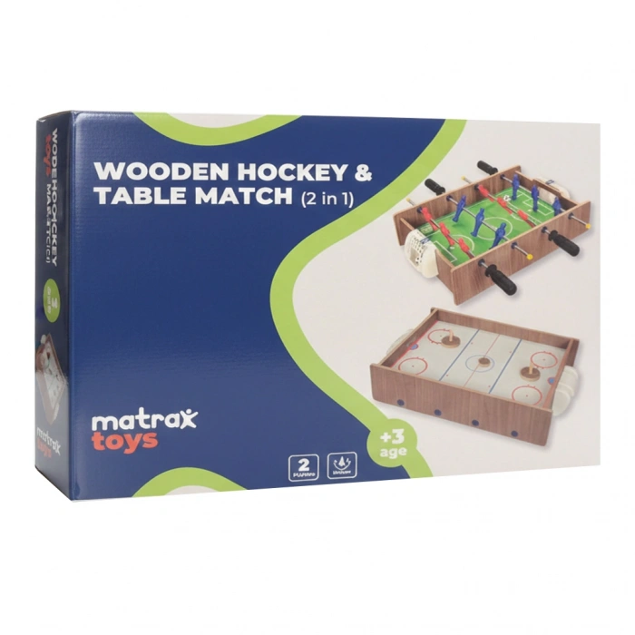 AKÇİÇEK 412 AHŞAP HOKEY VE LANGIRT OYUNU