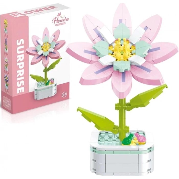 CANEM 103B DİSPLAYDE ÇİÇEK LEGO 165 PARÇA (64)