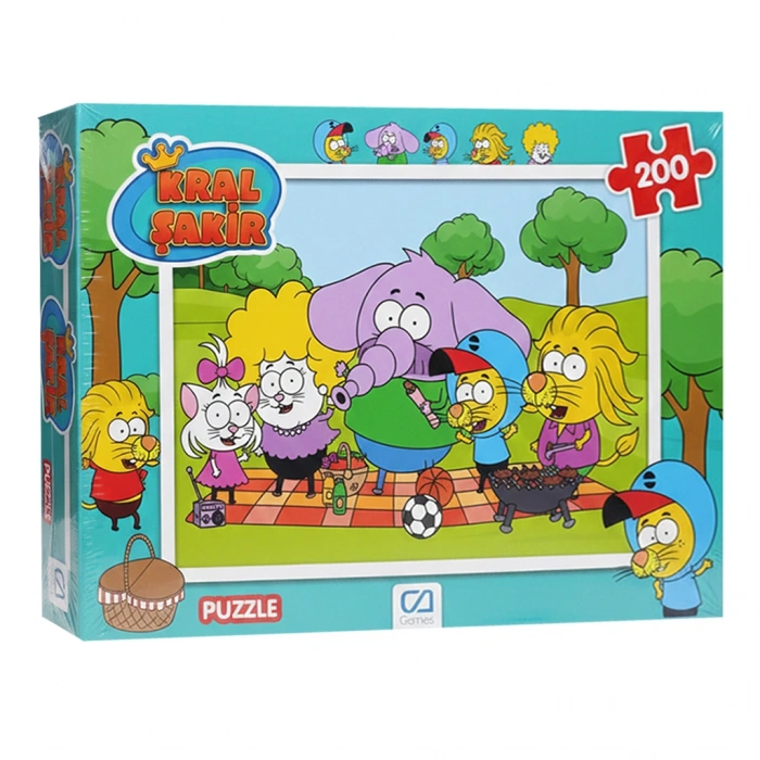 CA CA200-6028 CA GAMES KRAL ŞAKİR PUZZLE 200