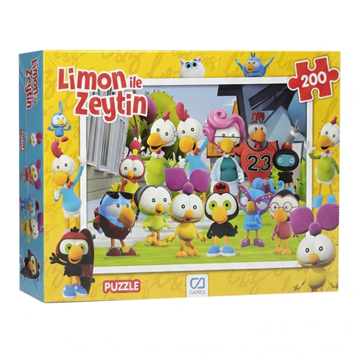 CA CA200-6029 LİMON İLE ZEYTİN PUZZLE 200