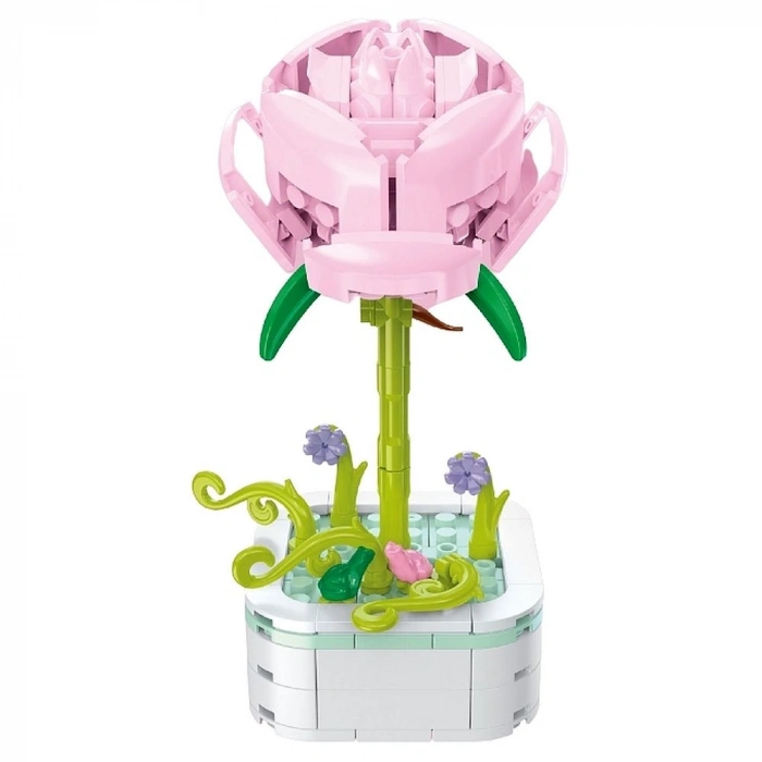 OCEAN PEMBE GÜL (ÇİÇEK LEGO)
