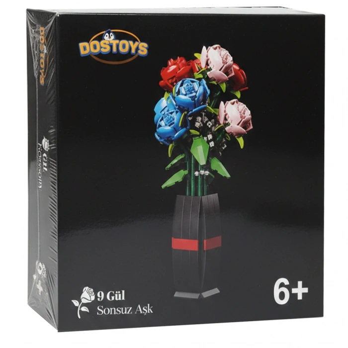 OCEAN 06289-101-3 GÜL BUKETİ 9LU ÇİÇEK LEGO