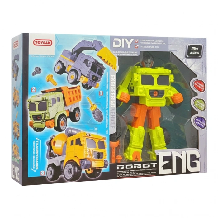 TOYSAN AL13-A2 DÖNÜŞTÜRÜLEBİLİR İNŞAAT SETİ