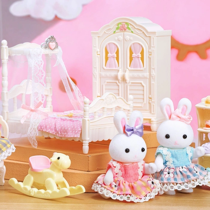 MEGA 010101BIG06717 BAY DREAMY MİNİ TAVŞAN-BÜYÜK YATAK ODASI TAKIMI