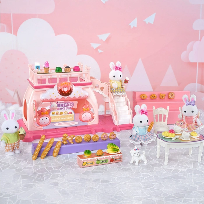 MEGA 010101BIG06712 BAY DREAMY MİNİ TAVŞAN- BÜYÜK FIRIN SETİ