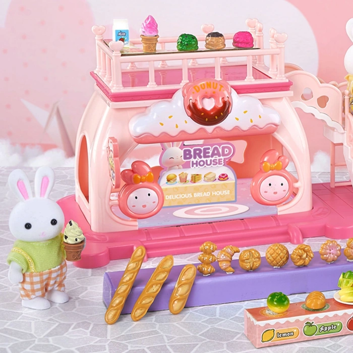 MEGA 010101BIG06712 BAY DREAMY MİNİ TAVŞAN- BÜYÜK FIRIN SETİ