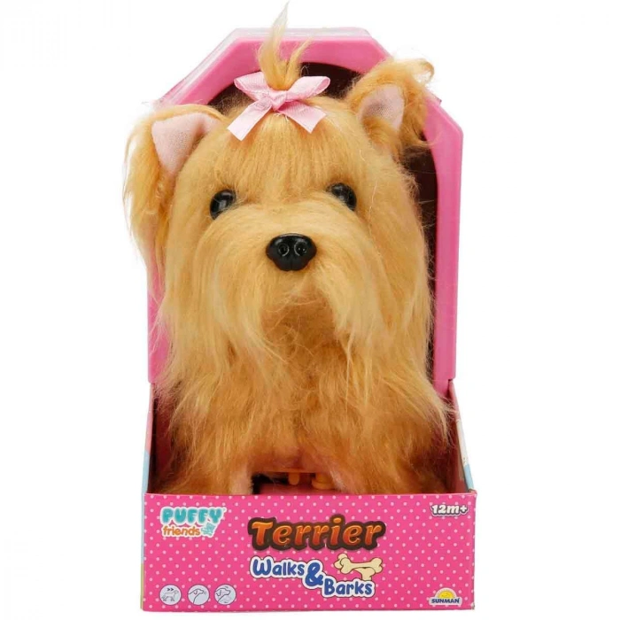 SUNMAN S01047908 SUN-RST-PFF-PELUŞ SEVİMLİ KÖPEK TERRIER HAREKETLİ/SESLİ KHV.