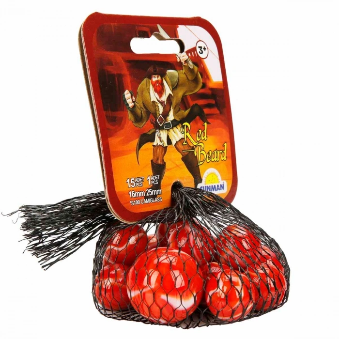 SUNMAN S00003007 SUN-GLS-DJN MİSKET KIZIL SAKAL 15+1 FİLE