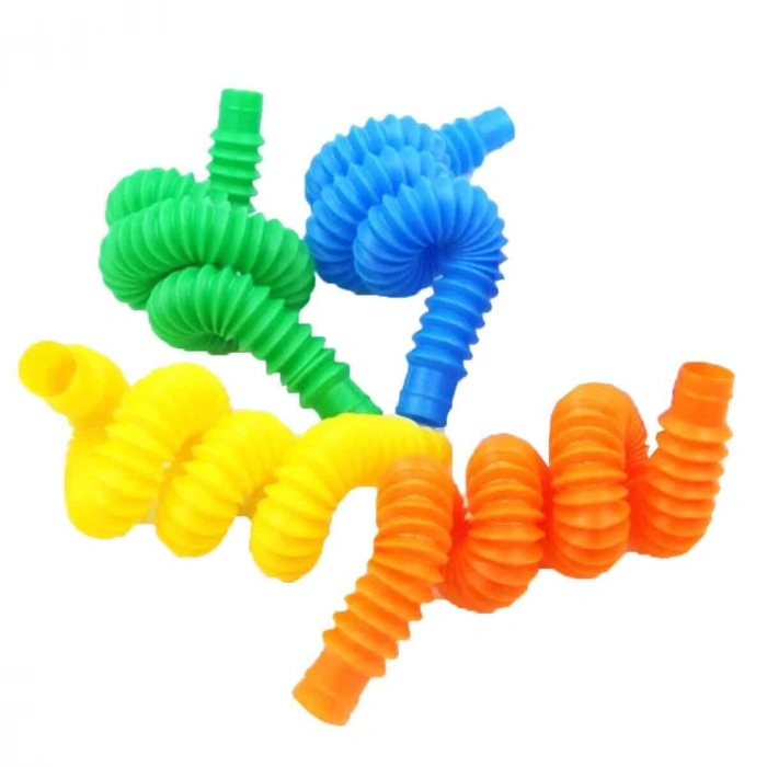SUNMAN S02004807 SUN-JRU-POP&PLAY TUBES DUYUSAL STRES OYUNCAĞI MINI 5Lİ 2A.KRTL.