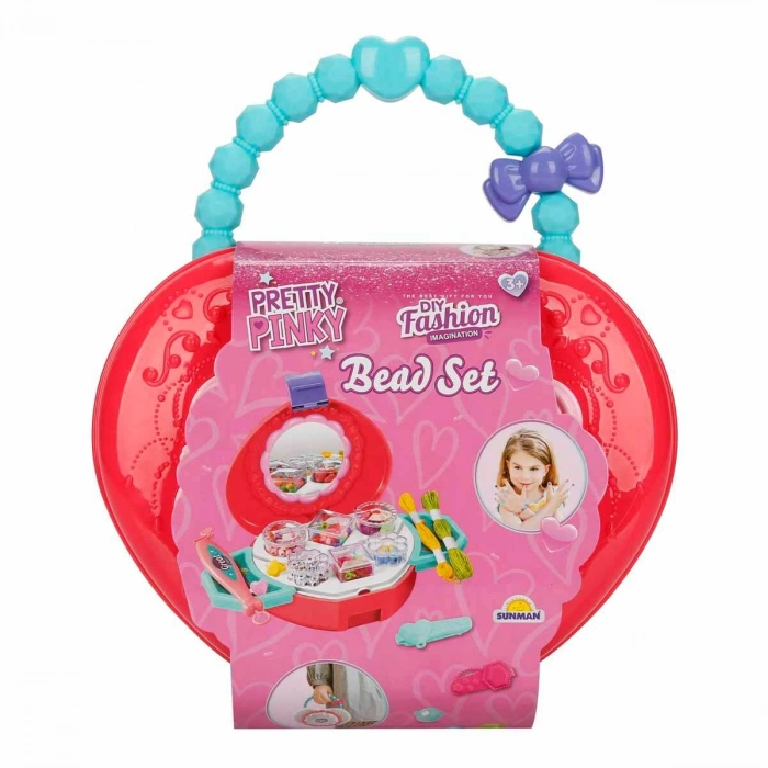 SUNMAN S00003661 SUN-YFN-PRP-HOBİ BONCUK YAPIMI KULPLU ÇANTA