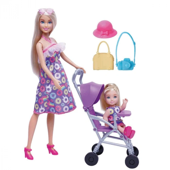 SUNMAN S00003391 SUN-RST-SIS-MNK.BBK.SET ALISHA PUSETLİ SET ELBİSELİ