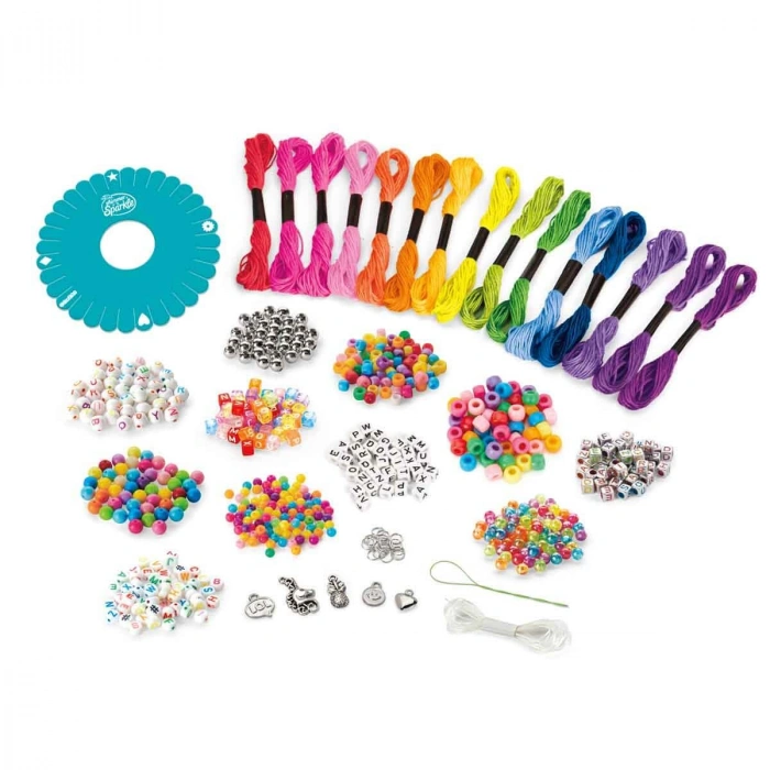 SUNMAN S00065592 SUN-CZA-HOBİ SET SHIMMER N SPARKLE DELUXE BEAD&CHARM BRACELET STUDIO