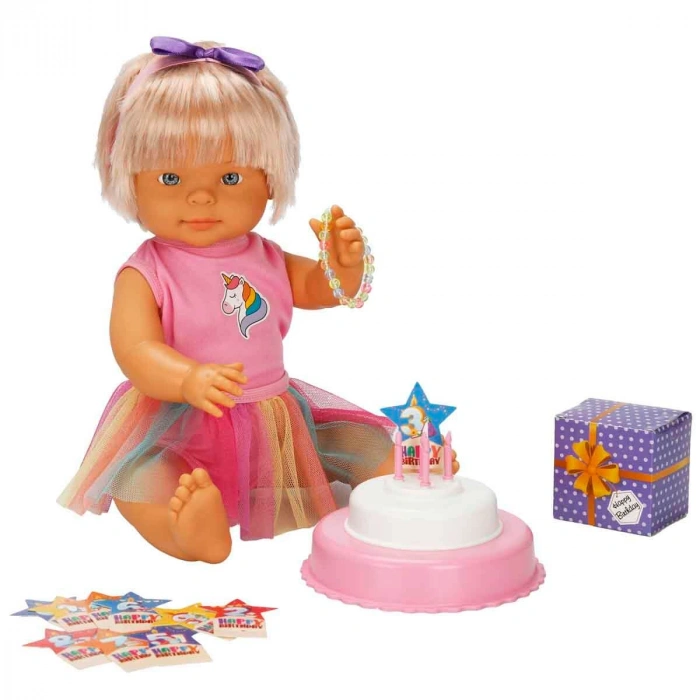 SUNMAN S00040021 BEBEK SET BEBELOU DOĞUM GÜNÜ 40CM