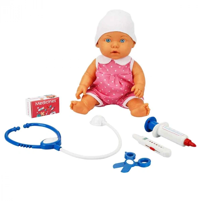 SUNMAN S01030111 BEBELOU DOKTOR SESLİ 35 CM