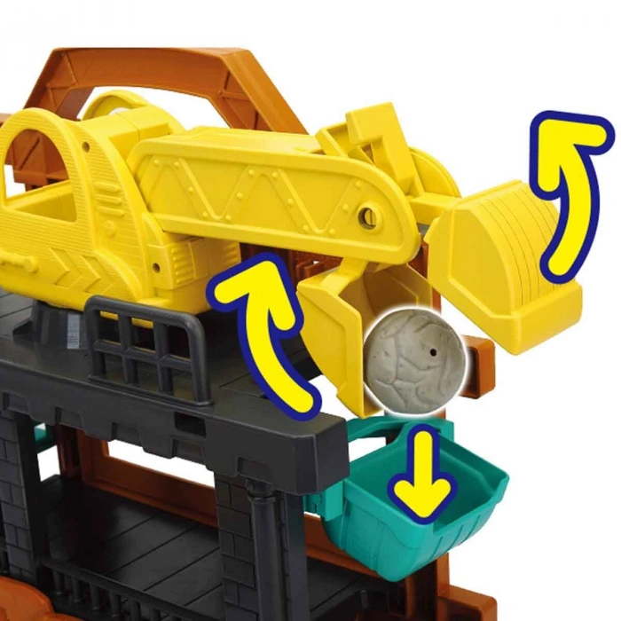 SUNMAN S00033216 SUN-CPM-OYUN SET TINY KIDDOM İNŞAAT SAHASI 33PRÇ.SES/IŞIK