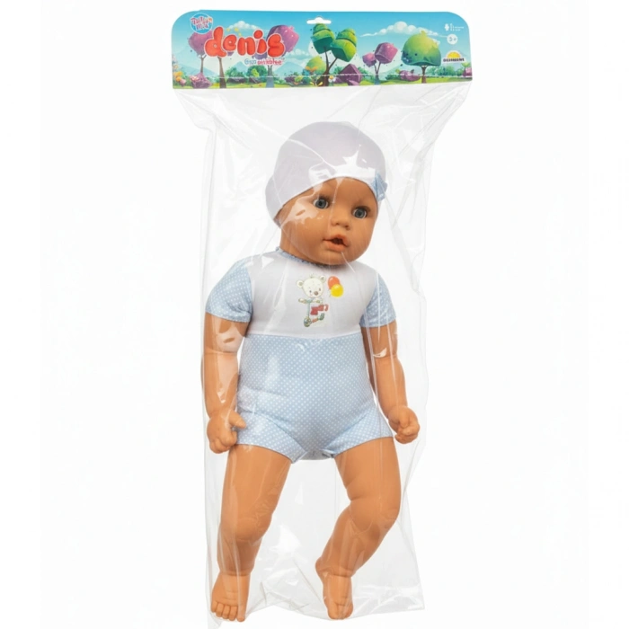 SUNMAN S01060012 SUN-SABC-DZM-BEBEK DENİS DOLGU SAÇSIZ 60CM.4A.POŞETLİ