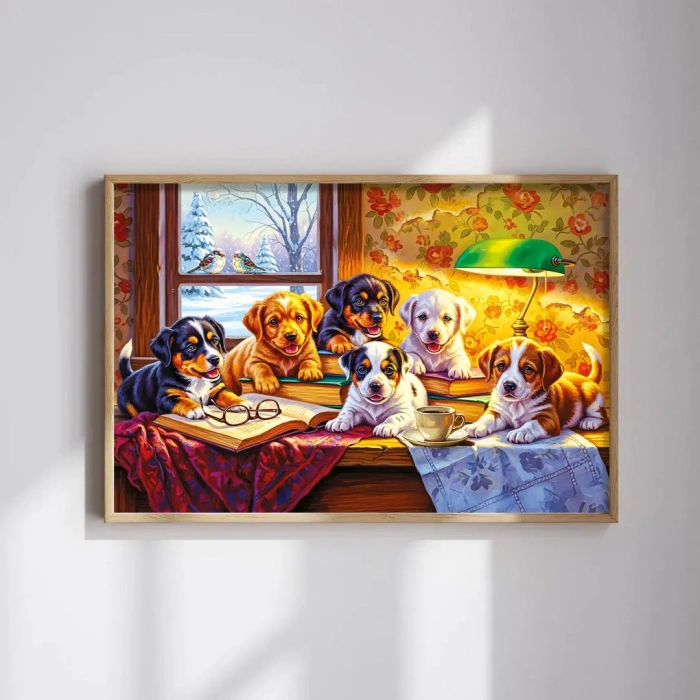 ONUR 20091 PUZZLE 500 LİTTLE PAWS