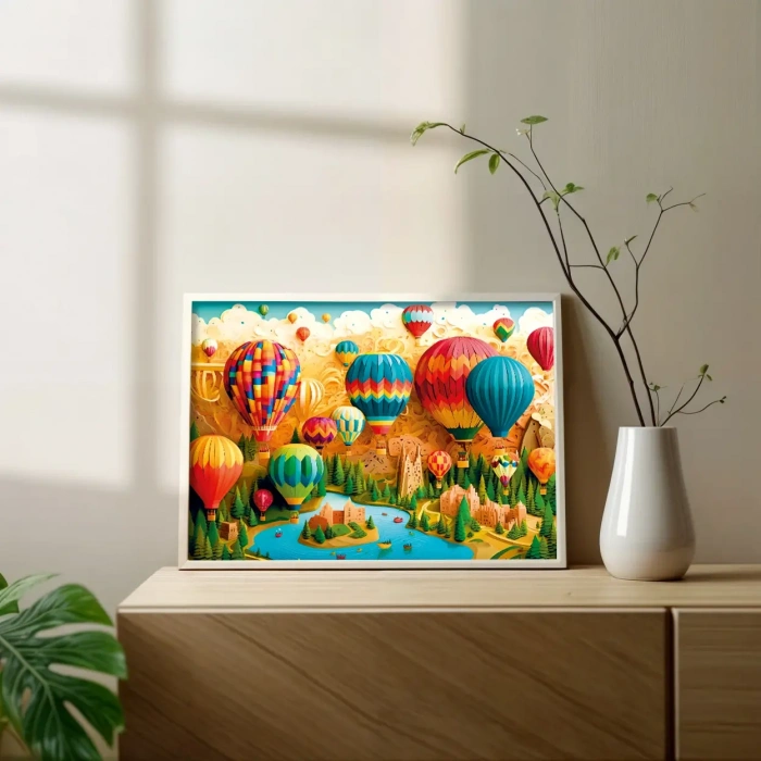 ONUR 20086 PUZZLE 500 HOT AİR BALLOON FESTİVAL