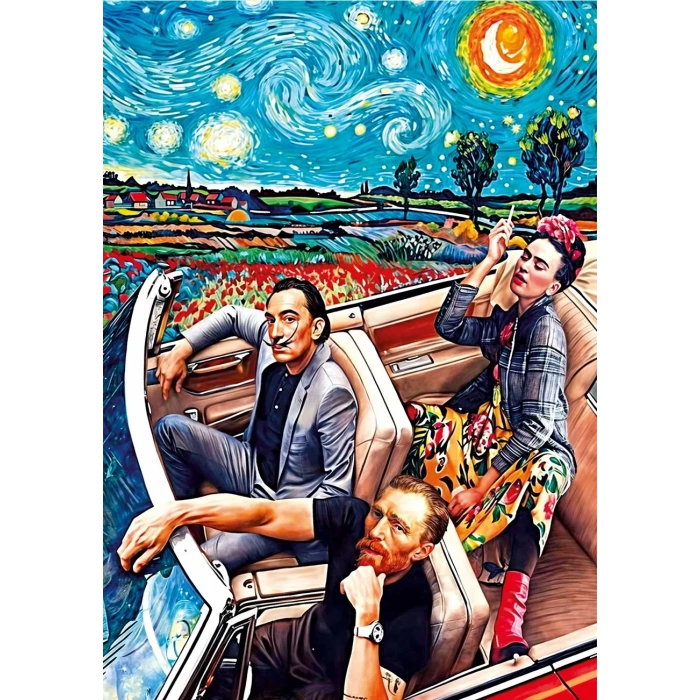 ONUR 20823 PUZZLE 1000 STARRY NİGHT OF ART