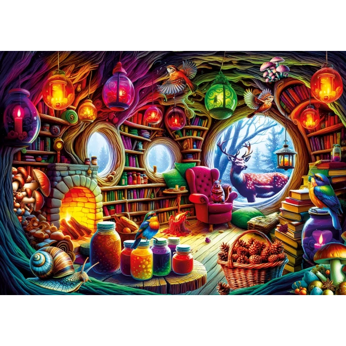 ONUR 20826 PUZZLE 1000 MYSTİCAL HOUSE İN THE FOREST
