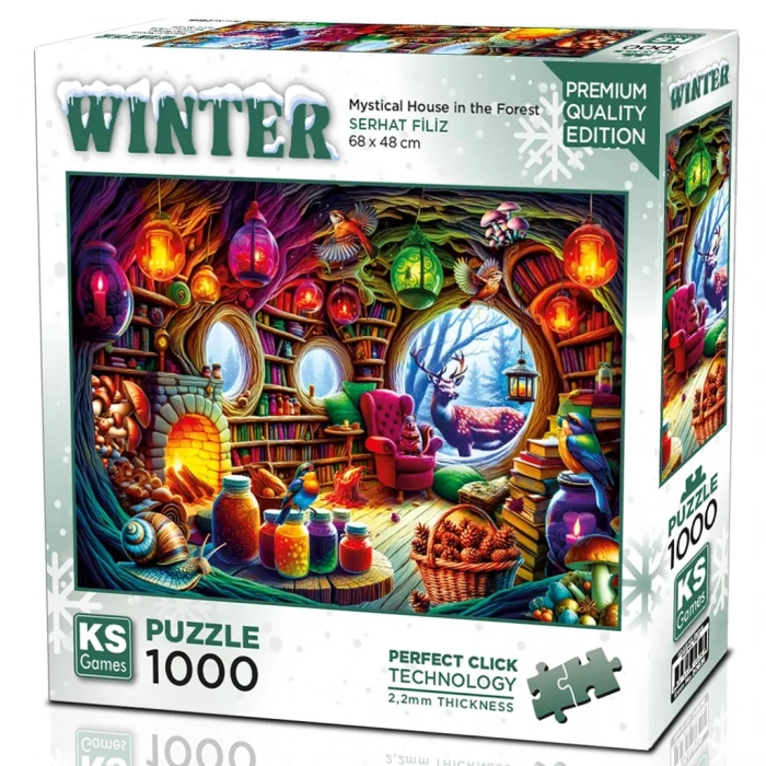 ONUR 20826 PUZZLE 1000 MYSTİCAL HOUSE İN THE FOREST