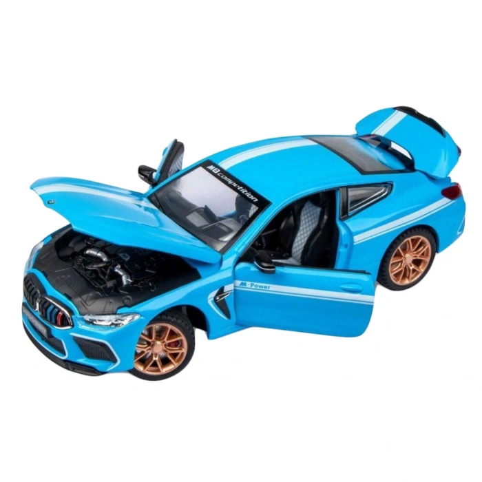 KIZILKAYA KZL-DC24223 BMW 1:24 ISIKLI SESLI KUTULU ((18)