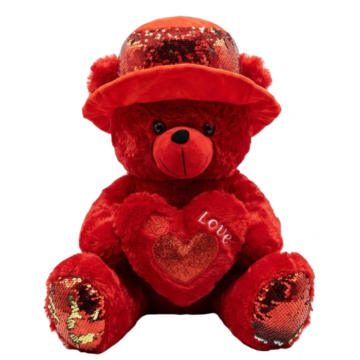 METAŞ BJ-38 PELUŞ AYICIK ŞAPKALI 50 CM