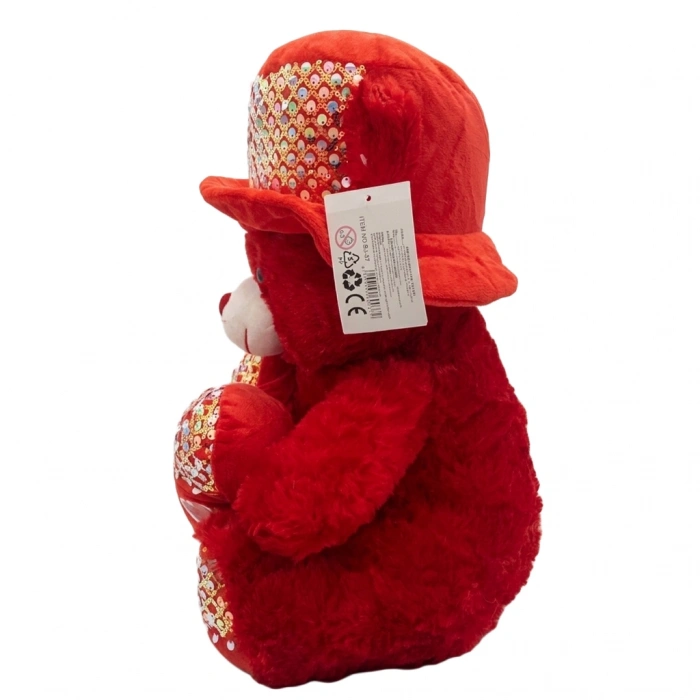 METAŞ BJ-37 PELUŞ AYICIK ŞAPKALI 40 CM