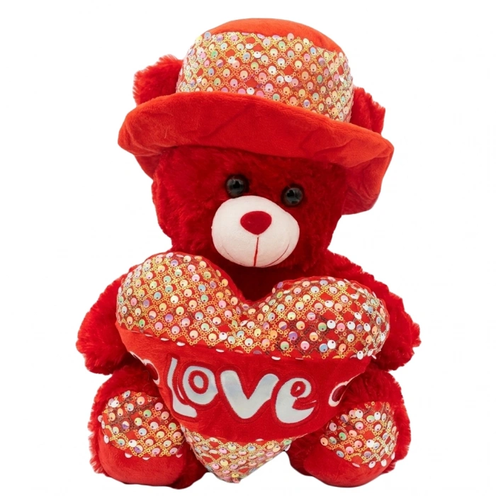 METAŞ BJ-37 PELUŞ AYICIK ŞAPKALI 40 CM