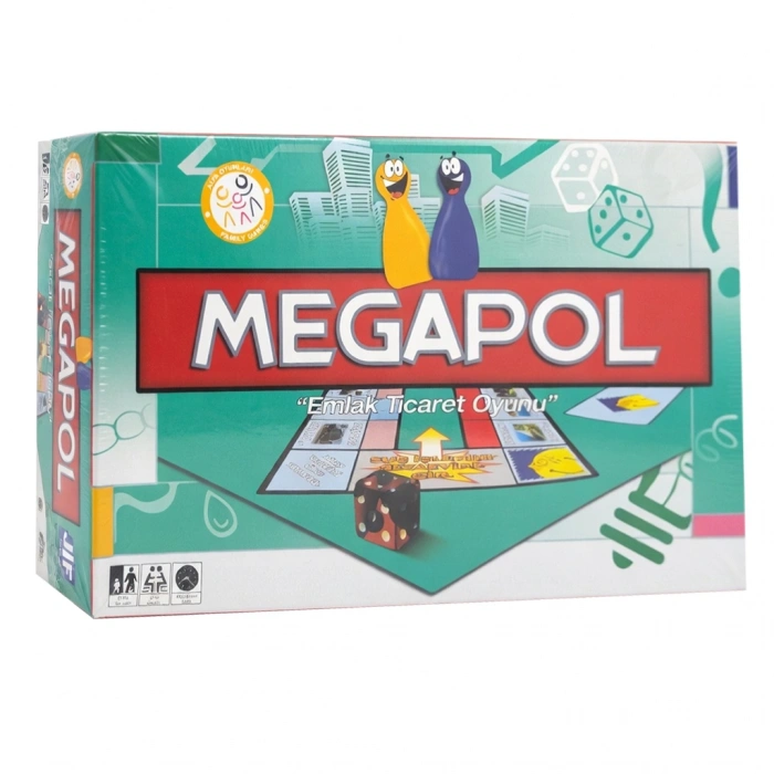HOBİ HED-340 MEGAPOL EMLAK TİCARET OYUNU