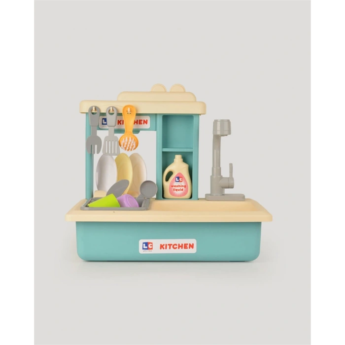 ENFAL LC-30916-T PİLLİ LAVABO SETİ İNTERAKTİF TURKUAZ