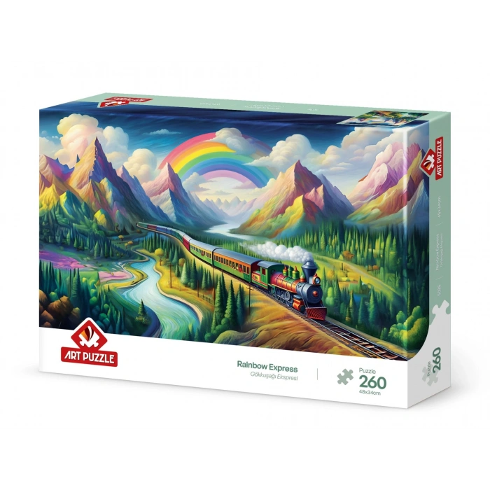 ART PUZZLE 5035 GÖKKUŞAĞI EKSPRESİ -260 PARÇA
