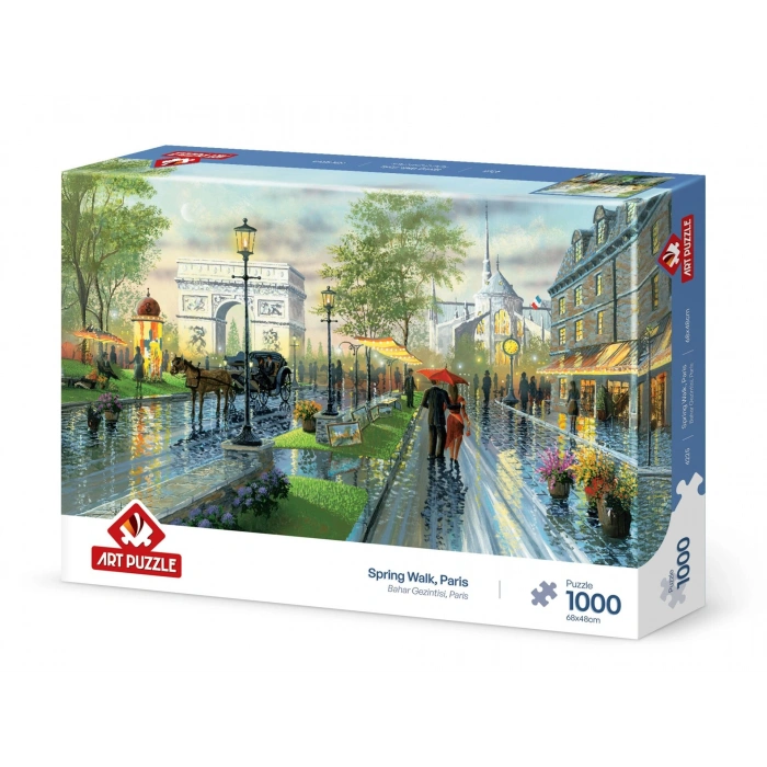 ART PUZZLE 4225 BAHAR GEZİNTİSİ ,PARİS - 1000 PARÇA