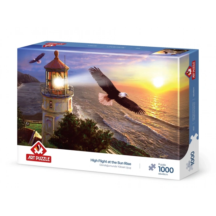 ART PUZZLE 4221 GÜNDOĞUMUNDA YÜKSEK UÇUŞ -1000