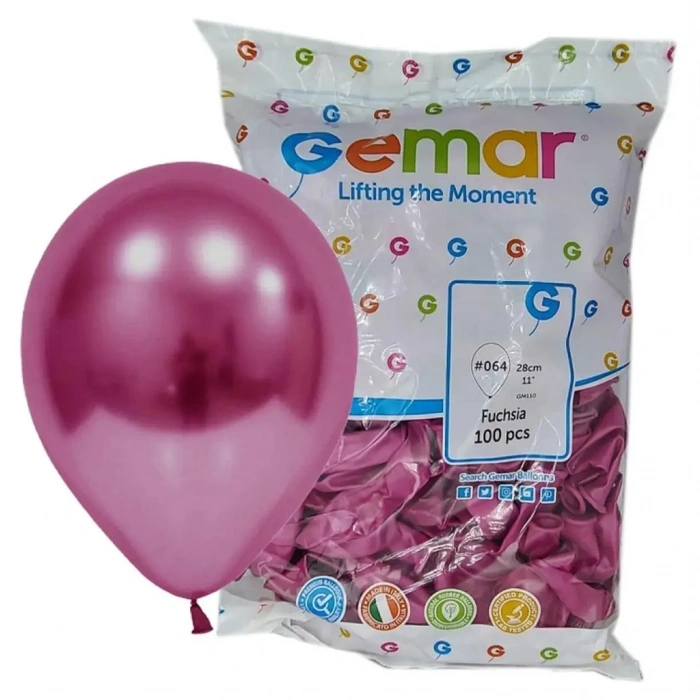 GEMAR G-90-07 İÇ MEKAN BALON KOYU PEMBE FUŞYA KOLİ İÇİ 100