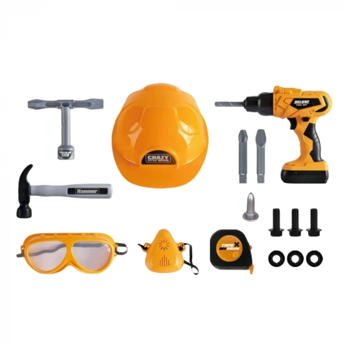 CEREN CTOY-HB3299-16 PİLLİ BARETLİ TAMİR SETİ DELUXE