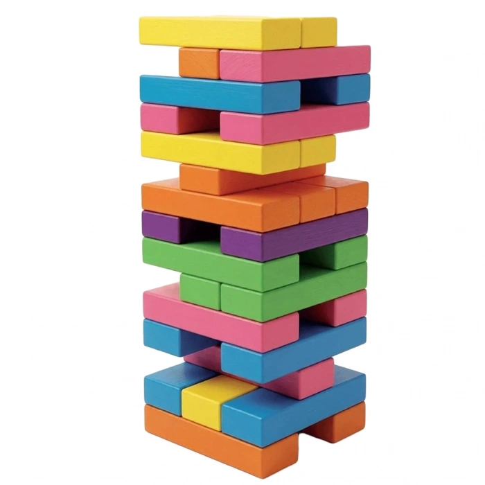 ONYIL ONY-415 KUTUDA AHŞAP RENKLİ DENGE OYUNU (48)