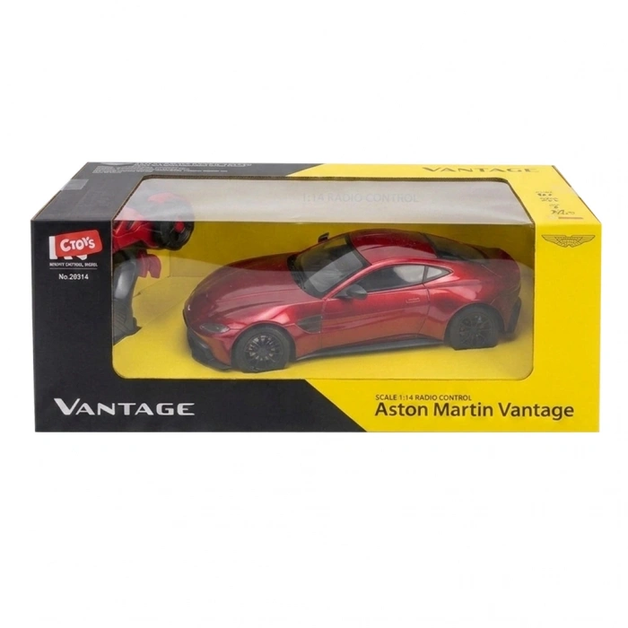 CEREN CTOY-29314  ASTON MARTİN VANTAGE UZAKTAN KUMANDALI USB ŞARJLI VE IŞIKLI ARABA 2.4G 1:14