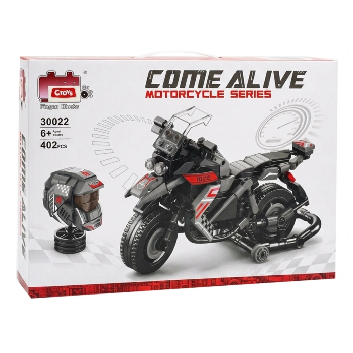 CEREN CTOY-30022 BLOK MOTORSİKLET 402 PARÇA