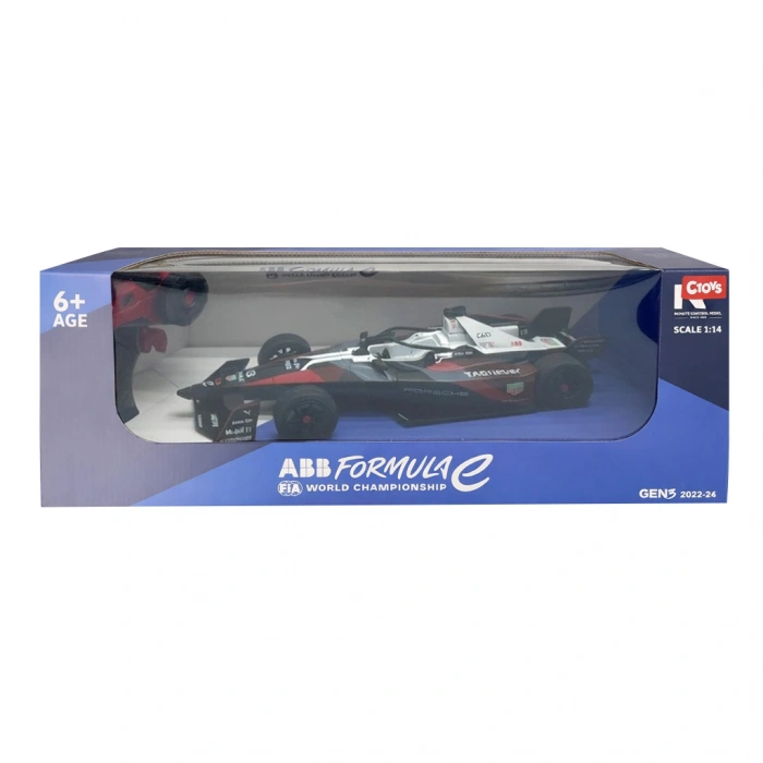 CEREN CTOY-38514 FORMULA 1 PORSCHE UZAKTAN KUMANDALI USB ŞARJLI VE IŞIKLI ARABA 2.4G 1:14