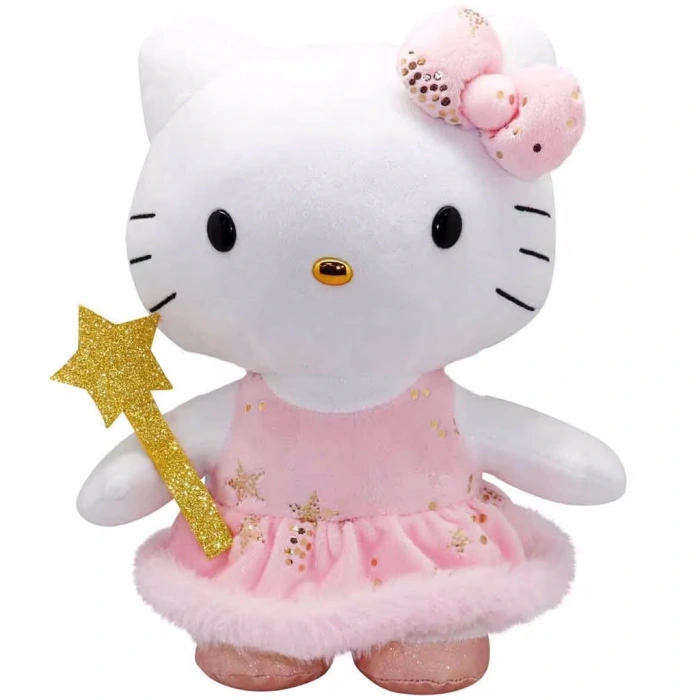 GIOCHI-GIO HKTO5000 HELLO KİTTY PERİ KOSTÜMLÜ PELUŞ 30 CM 24690