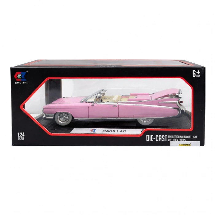 PRESTİJ CZ212B SESLİ IŞIKLI METAL CADILLAC ARABA (18)