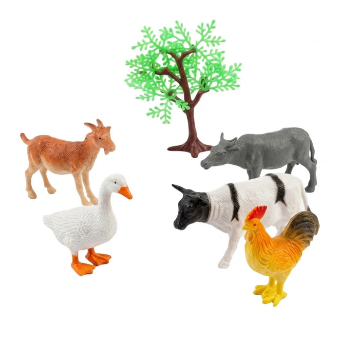 PRESTİJ MC714-16 POŞETLİ 6-LI ÇİFTLİK HAYVANLARI SETİ (120)