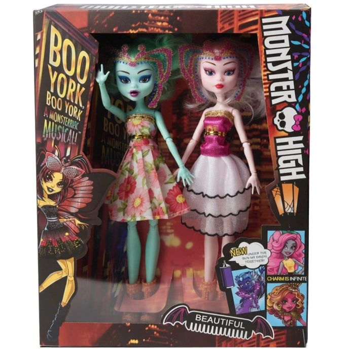 PRESTİJ MG-803 KUTULU 2-Lİ MONSTER BEBEK (48)