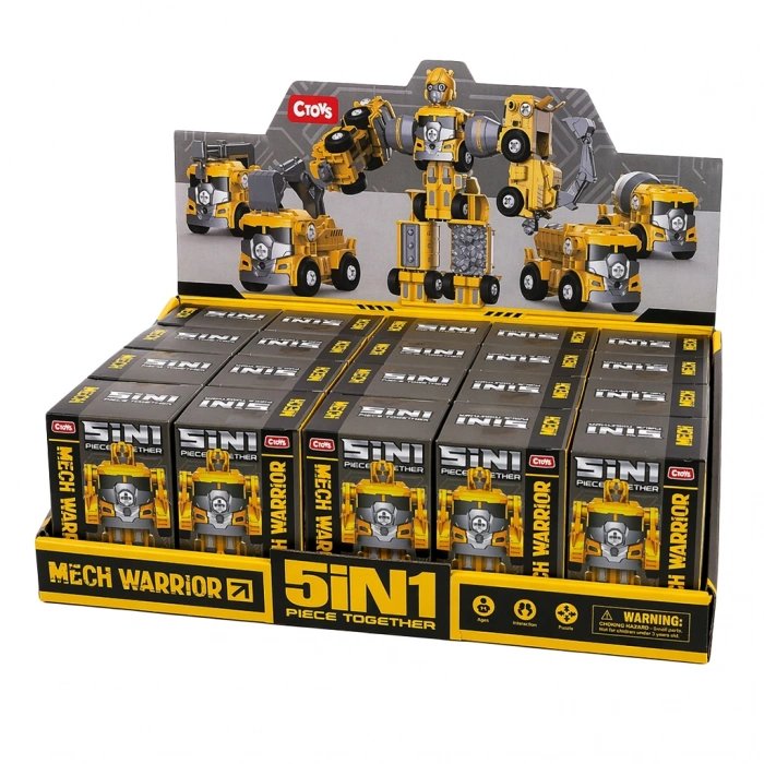 CEREN CTOY-LM917-C  DÖNÜŞEBİLEN MÜHENDİSLİK ARAÇLARI STANT 20Lİ