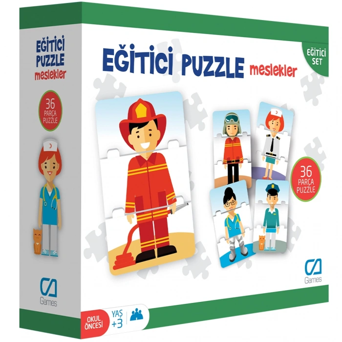 CA.5030 EĞİTİCİ PUZZLE-MESLEKLER