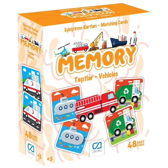 CA PUZZLE CA.5038 MEMORY TAŞITLAR