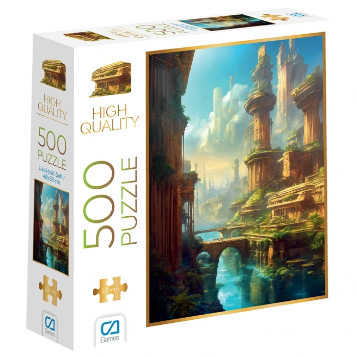 CA CA500-7521 UZAKTAKİ ŞEHİR PUZZLE 500